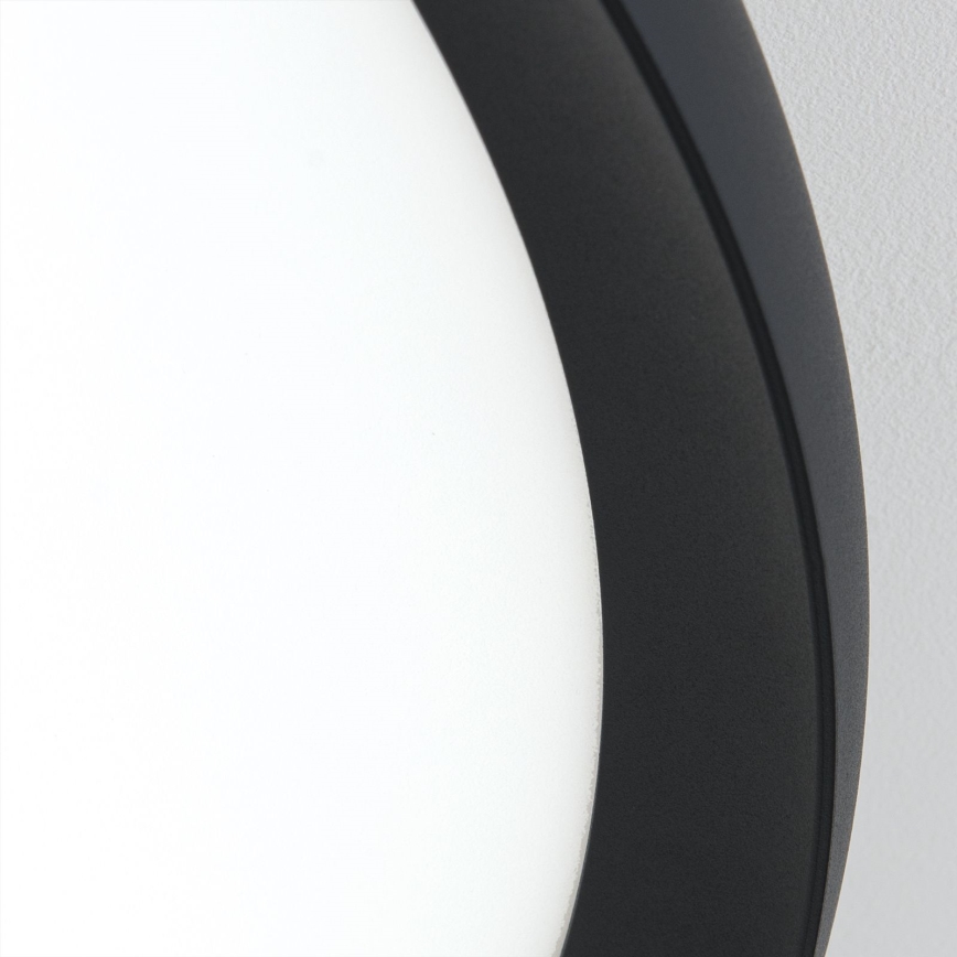 LED stropné svietidlo KANT LED/50W/230V 2700/3000/4000K priemer 60 cm čierna