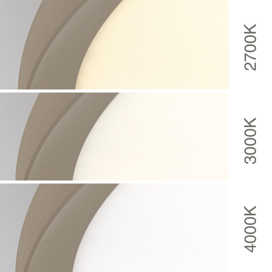 LED stropné svietidlo KANT LED/66W/230V 2700/3000/4000K, priemer 80 cm, béžové