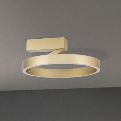 LED stropné svietidlo KOLK LED/40W/230V 2700/3000/4000K priemer 40 cm zlaté