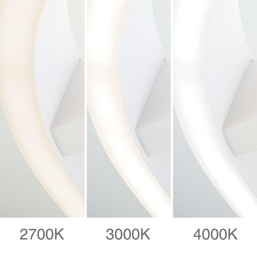 LED Stropné svietidlo KOLK LED/40W/230V 2700/3000/4000K pr. 40 cm biele