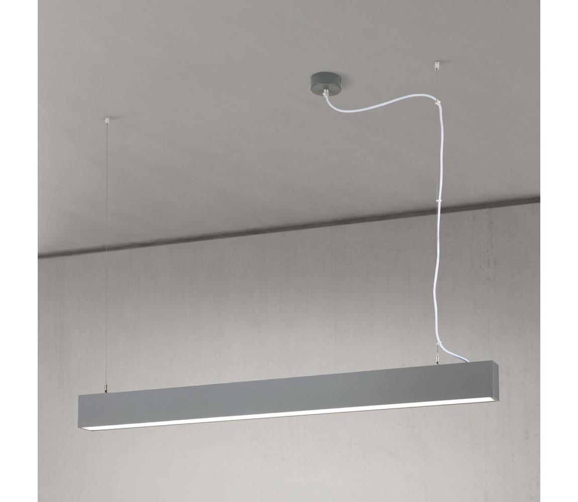 Orion- LED stropné/závesné svietidlo 2v1 PALKKI LED/38W/230V 3000/4000/5000K sivá HL 6-1725 titan