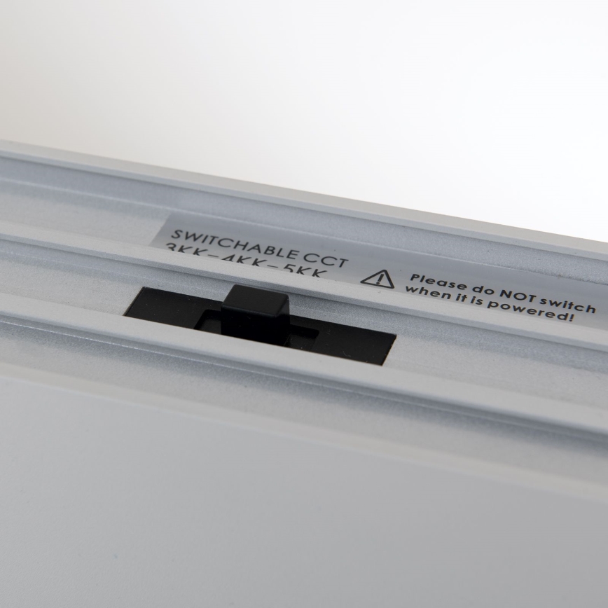 LED stropné/závesné svietidlo 2 v 1 PALKKI LED/38W/230V 3000/4000/5000K sivá