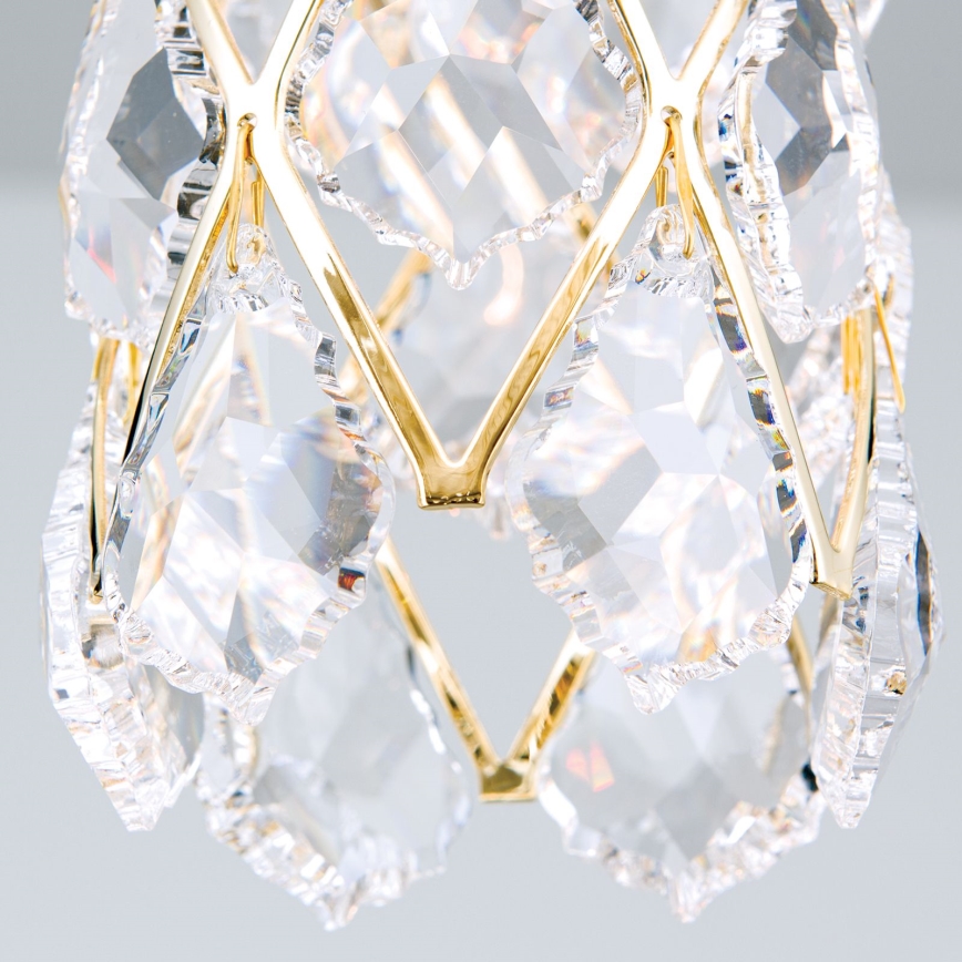 Luster na lanku RITA 1xG9/40W/230V zlatý