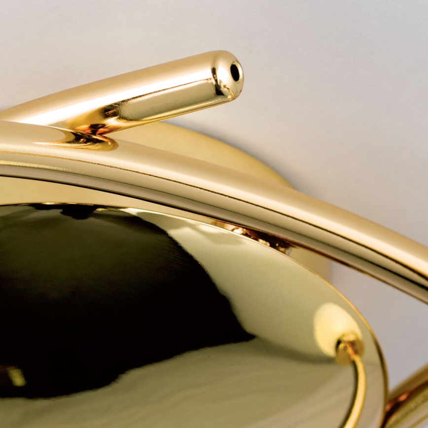 Prisadený luster CARLA 5xG9/28W/230V zlatý