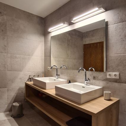 LED Kúpeľňové osvetlenie zrkadla MARILYN LED/18W/230V 60 cm IP44 biela