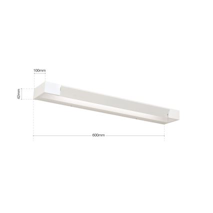 LED Kúpeľňové osvetlenie zrkadla MARILYN LED/18W/230V 60 cm IP44 biela
