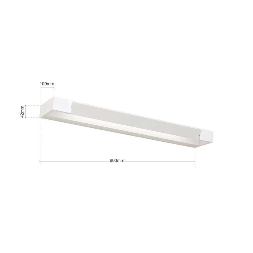 LED Kúpeľňové osvetlenie zrkadla MARILYN LED/18W/230V 60 cm IP44 biela