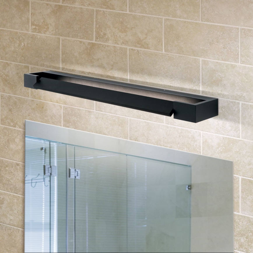 LED Kúpeľňové osvetlenie zrkadla MARILYN LED/18W/230V 60 cm IP44 čierna