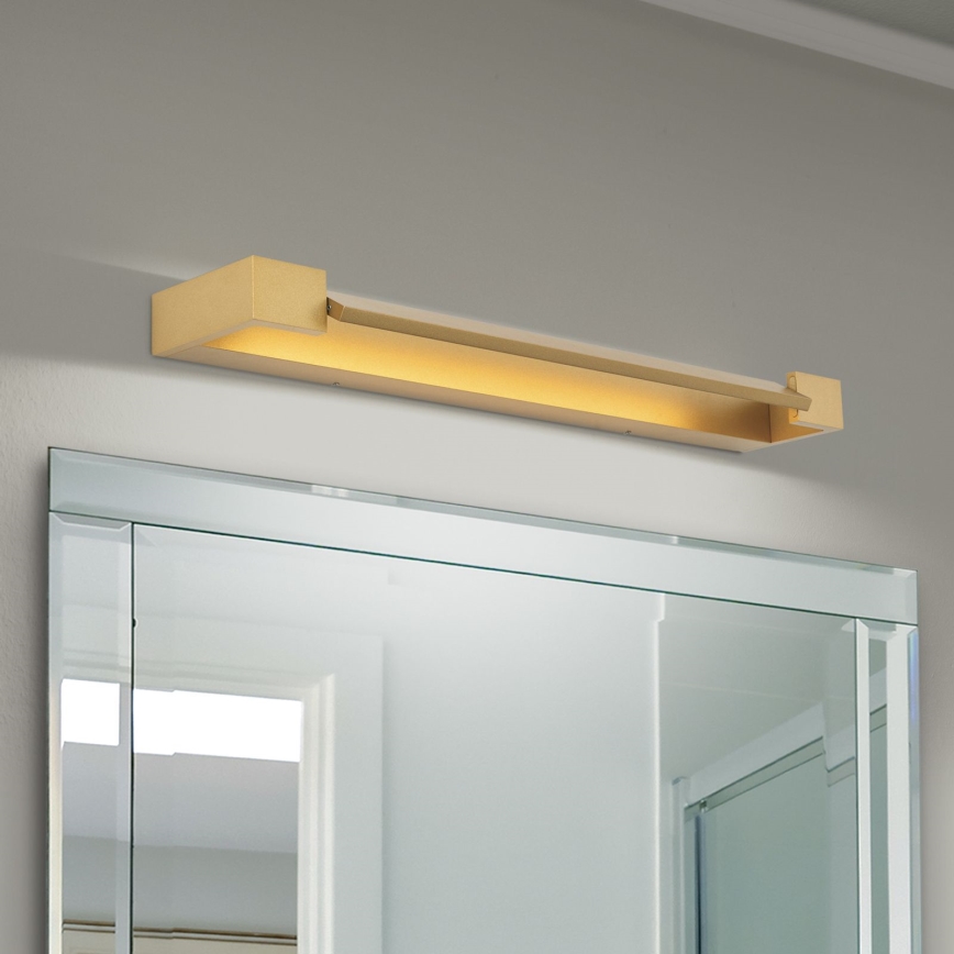 LED Kúpeľňové osvetlenie zrkadla MARILYN LED/18W/230V 60 cm IP44 zlatá