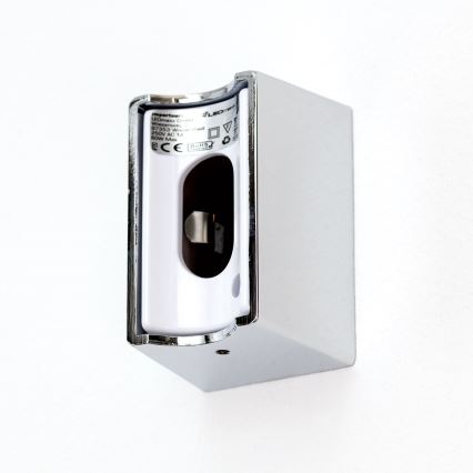 LED Nástenné svietidlo VISAGIST 1xS14d/8W/230V biela
