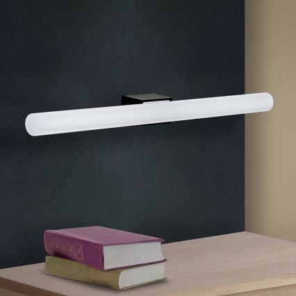 LED Nástenné svietidlo VISAGIST 1xS14d/8W/230V čierna