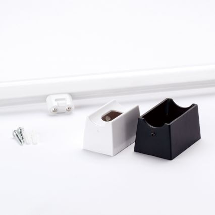 LED Nástenné svietidlo VISAGIST 1xS14d/8W/230V čierna