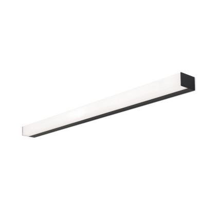 LED Kúpeľňové osvetlenie zrkadla HORIZON LED/18W/230V 3000/4000K 90 cm IP44 čierna