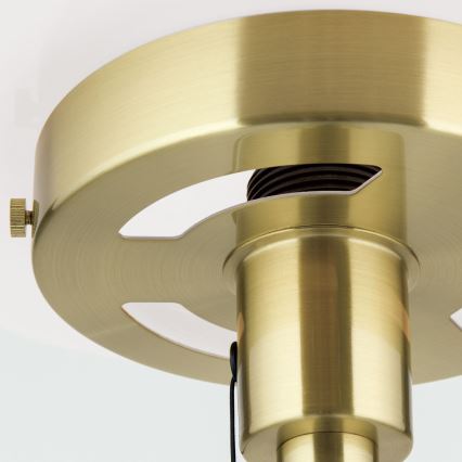 Stojacia lampa SPARTA 1xE27/40W/230V zlatá/čierna