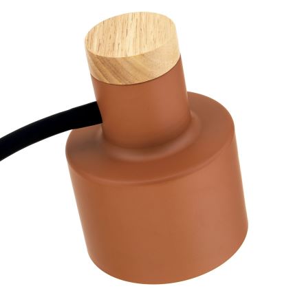 Stojacia lampa GILI 1xE27/40W/230V tehlová