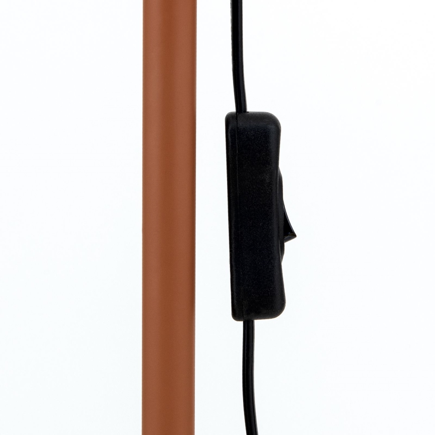 Stojacia lampa GILI 1xE27/40W/230V tehlová