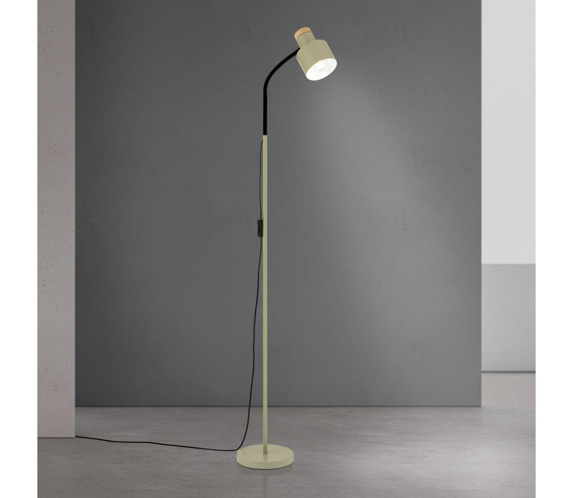 Orion - Stojacia lampa GILI 1xE27/40W/230V zelená Stl 12-1195/1 lichtgrün