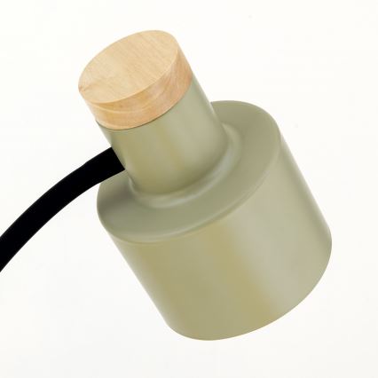 Stojacia lampa GILI 1xE27/40W/230V zelená