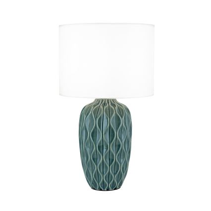 Stolová lampa TORTUGA 1xE27/40W/230V zelená/biela