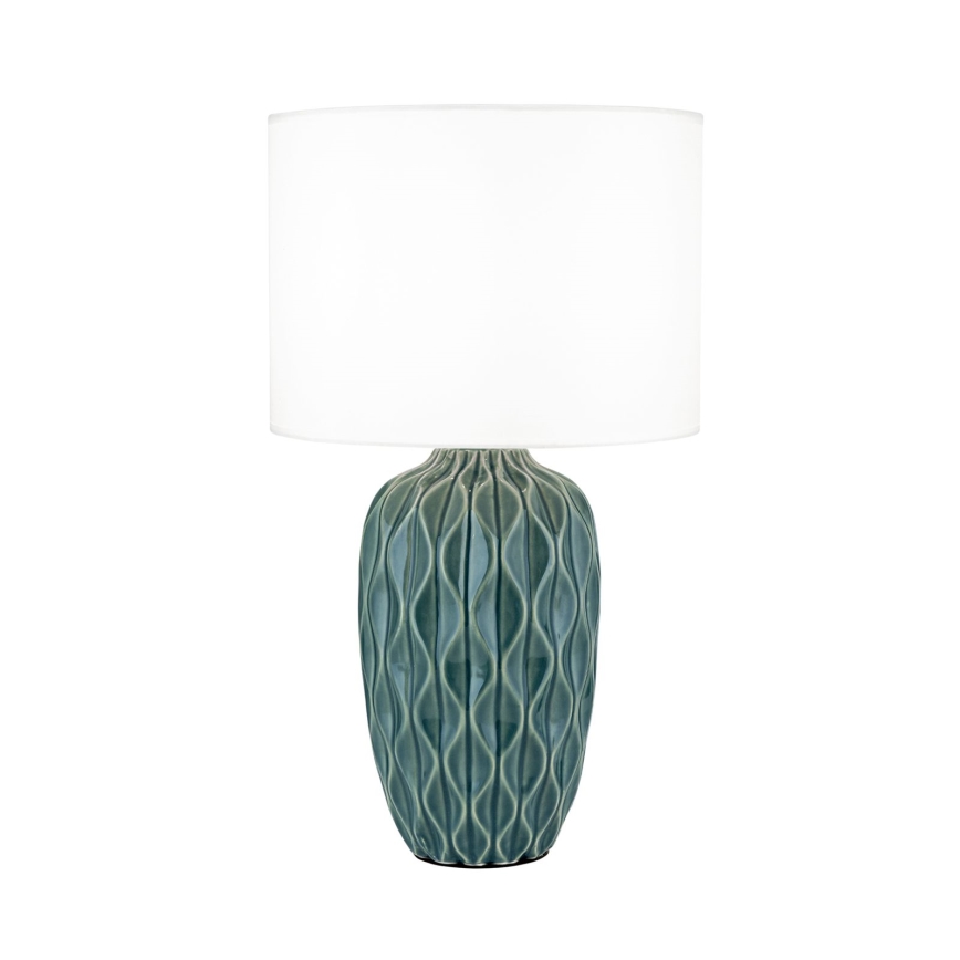 Stolová lampa TORTUGA 1xE27/40W/230V zelená/biela
