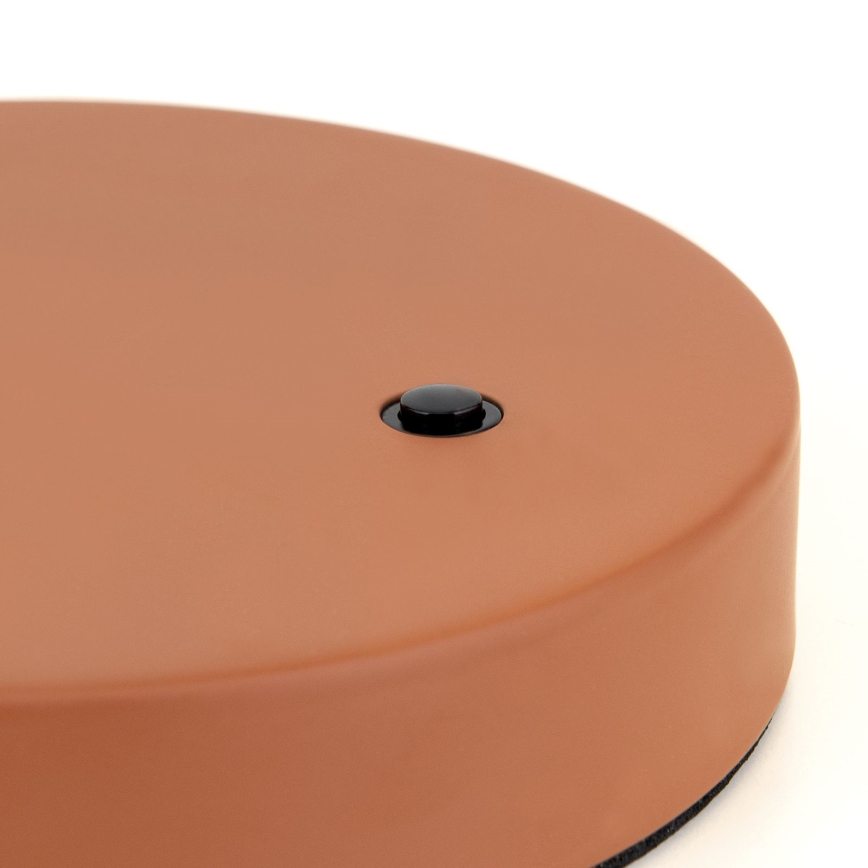 Stolná lampa GILI 1xE27/40W/230V tehlová