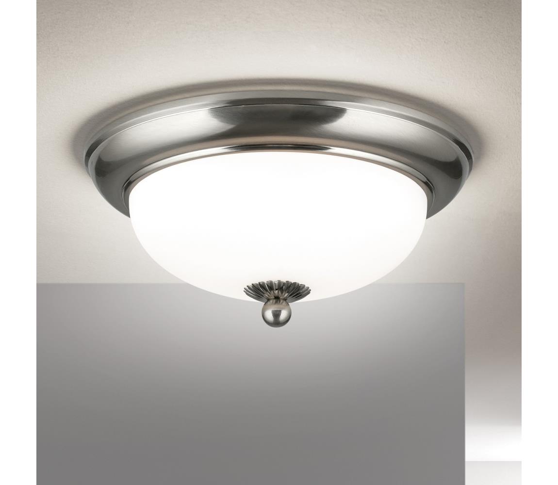 Orion - Stropné svietidlo EMPIRA 2xE14/40W/230V priemer 26,5 cm matný chróm DL 7-792/26 satin