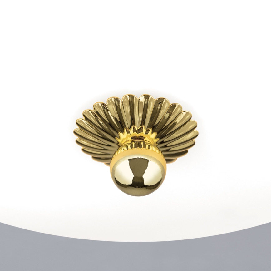 Stropné svietidlo EMPIRA 2xE27/40W/230V pr. 35,5 cm zlaté