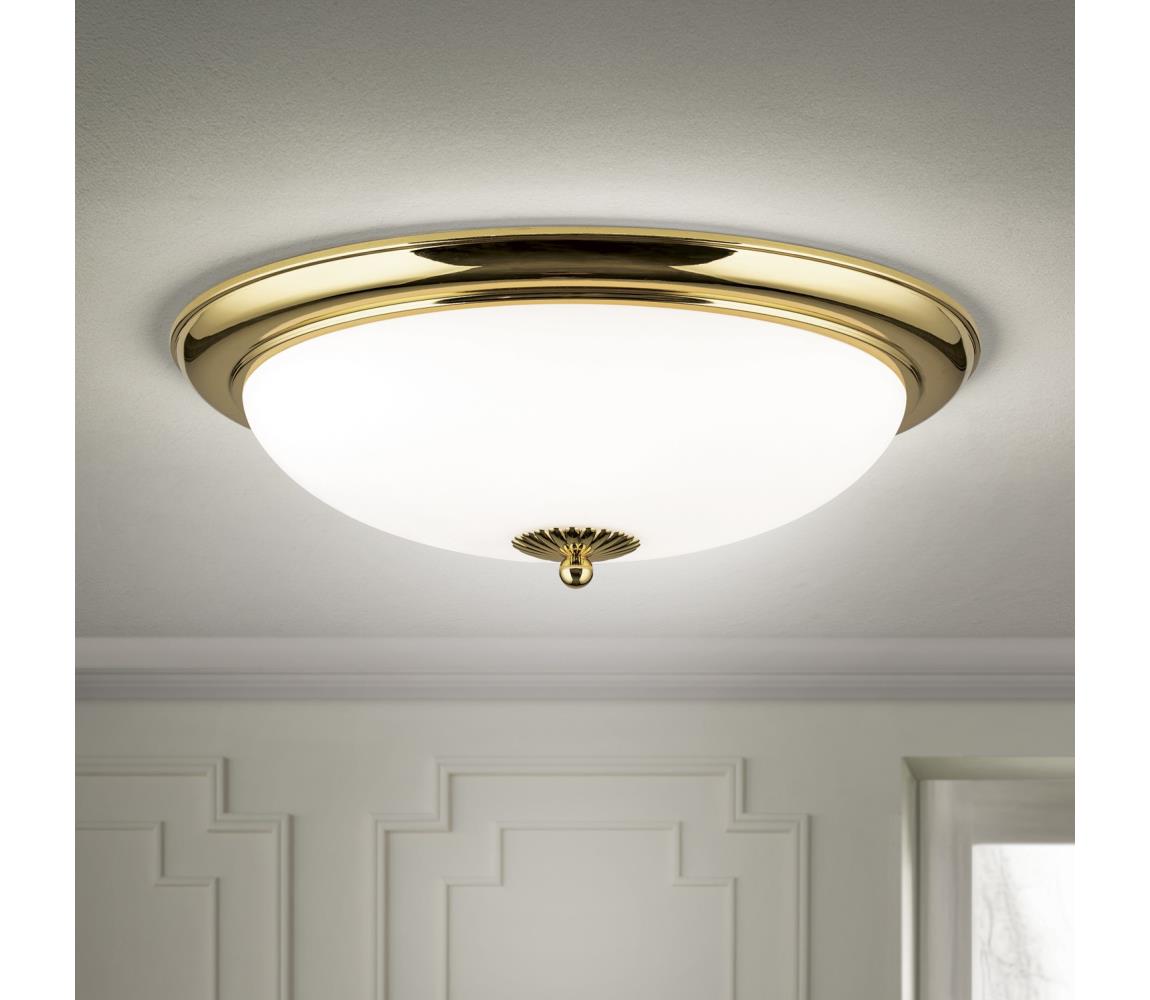 Orion - Stropné svietidlo EMPIRA 3xE27/40W/230V pr. 48 cm zlaté DL 7-792/47 gold