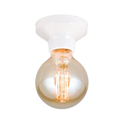 Stropné svietidlo FROST 1xE27/60W/230V biela