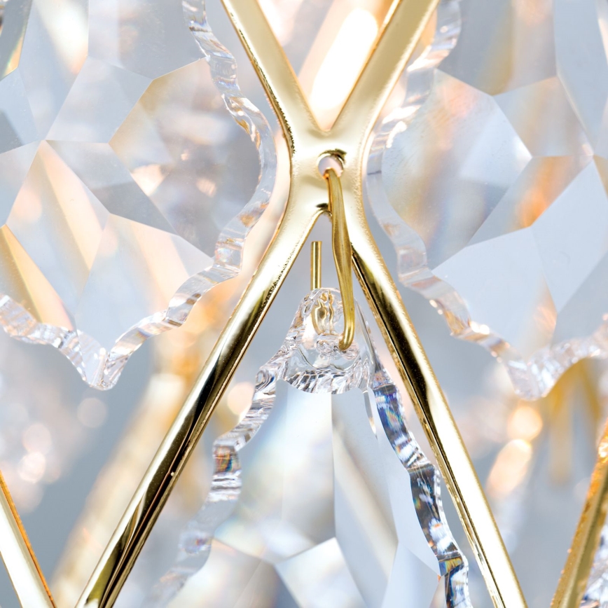 Stropné svietidlo RITA 1xG9/40W/230V pr. 9 cm zlaté