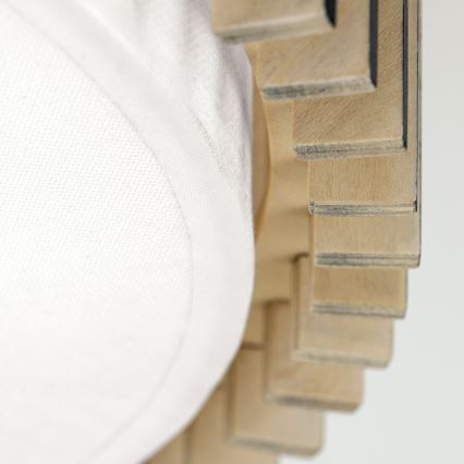 Stropné svietidlo TARTA 3xE27/40W/230V, priemer 40 cm, béžové