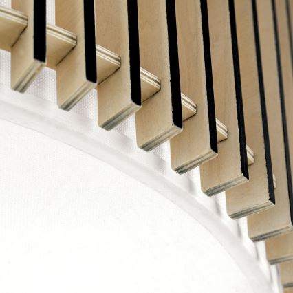 Stropné svietidlo TARTA 3xE27/40W/230V priemer 50 cm béžové