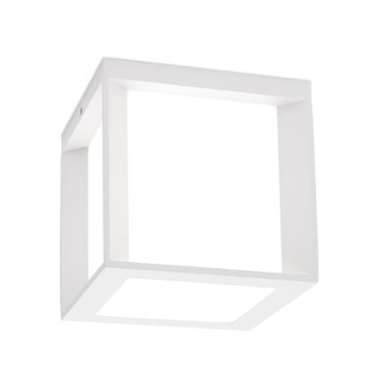 Vonkajšie svietidlo HENRY 1xE27/15W/230V 16x16 cm IP44 biela