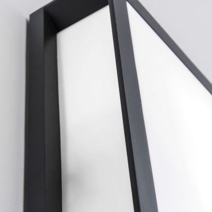 Vonkajšie svietidlo HENRY 2xE27/15W/230V 26x26 cm IP44 antracit