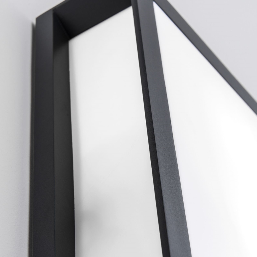 Vonkajšie svietidlo HENRY 2xE27/15W/230V 26x26 cm IP44 antracit