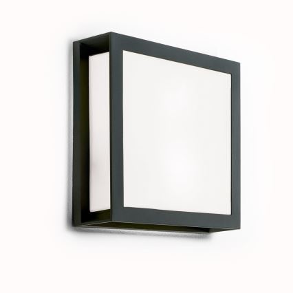 Vonkajšie svietidlo HENRY 2xE27/15W/230V IP44 antracitové