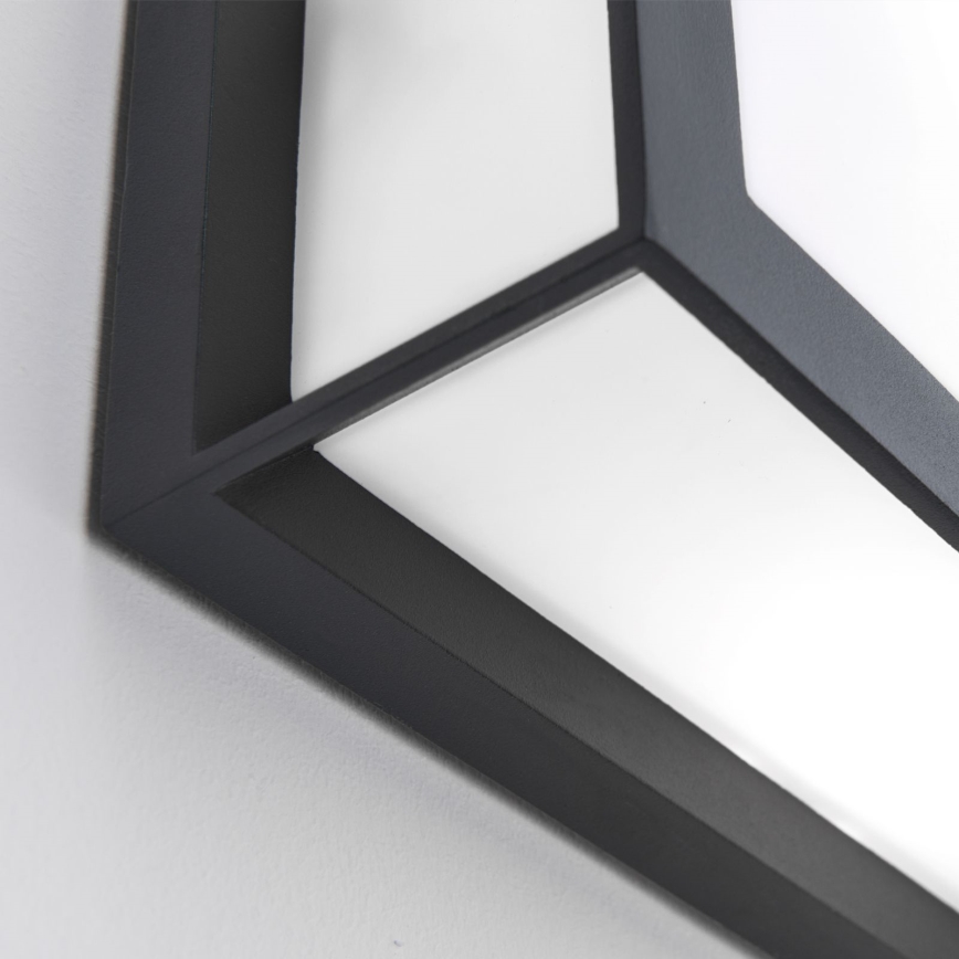 Vonkajšie svietidlo HENRY 2xE27/15W/230V IP44 antracitové