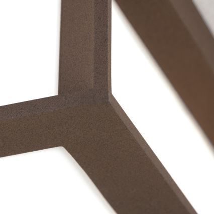 Vonkajšie svietidlo HENRY 2xE27/15W/230V IP44 hnedé