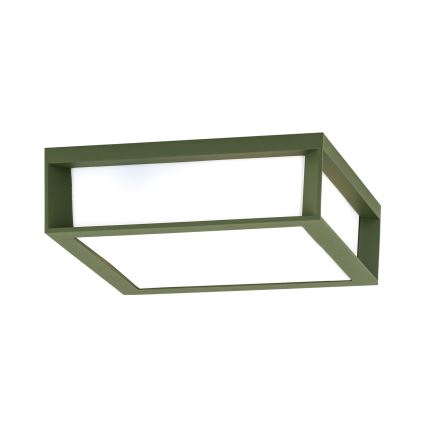 Vonkajšie svietidlo HENRY 2xE27/15W/230V IP44 zelené