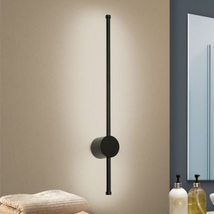 LED Kúpeľňové osvetlenie zrkadla FERDINAND LED/12W/230V IP54 čierna