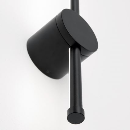 LED Kúpeľňové osvetlenie zrkadla FERDINAND LED/12W/230V IP54 čierna