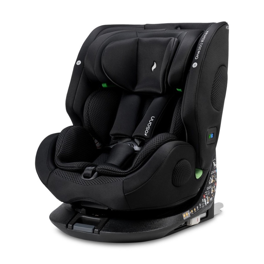 OSANN - Autosedačka ONE 360 Klimax i-Size 40–150 cm v čiernom prevedení