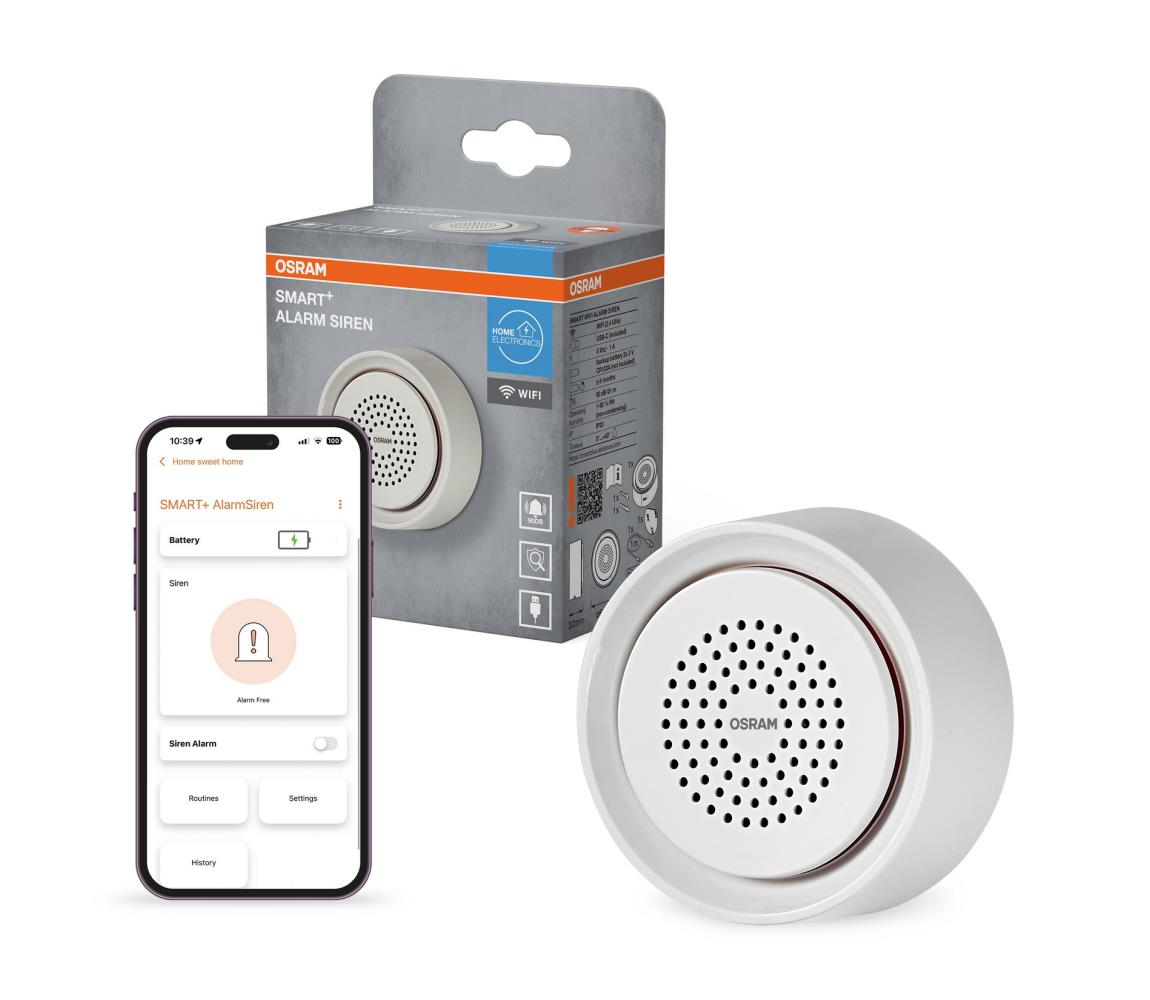 Osram - Alarm SMART+ 5V Wi-Fi 4058075856929