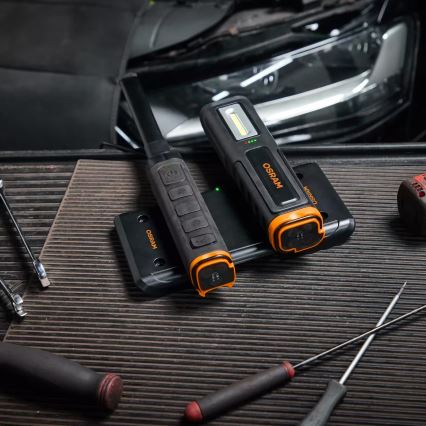 Osram - Bezdrôtová magnetická nabíjačka LEDINSPECT DUAL CHARGE PAD 5V