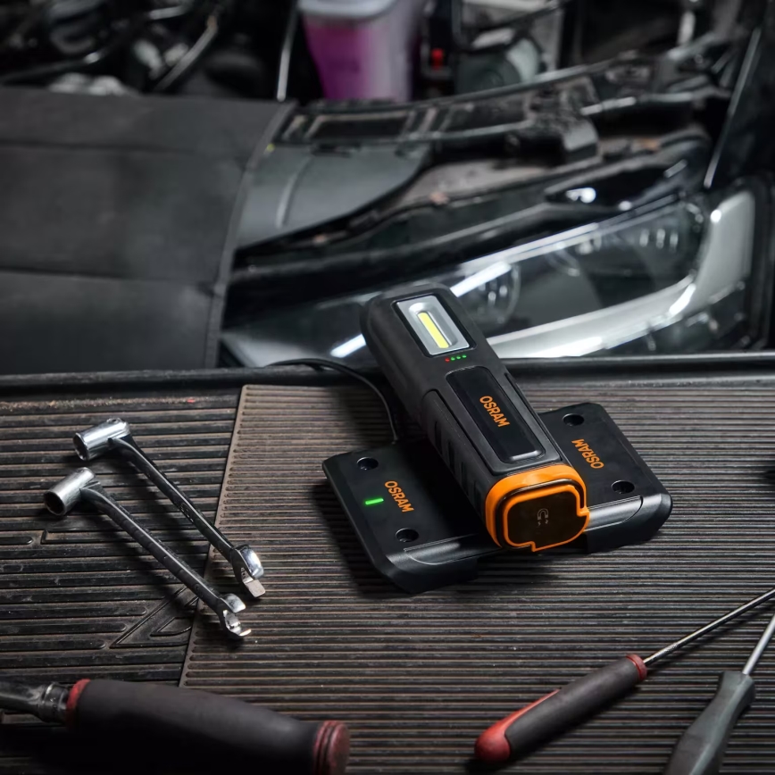 Osram - Bezdrôtová magnetická nabíjačka LEDINSPECT DUAL CHARGE PAD 5V