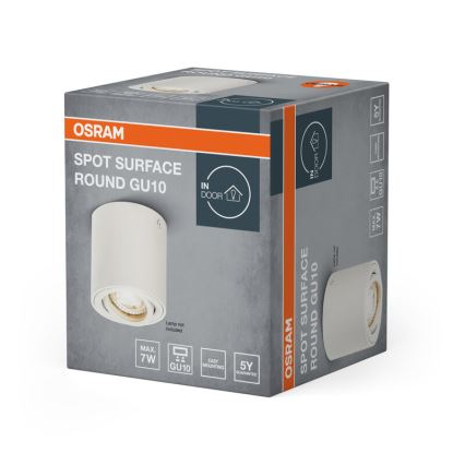 Osram - Bodové svietidlo SPOT 1xGU10/7W/230V biela