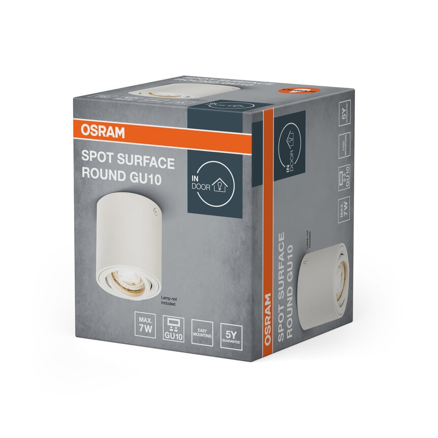 Osram - Bodové svietidlo SPOT 1xGU10/7W/230V biela