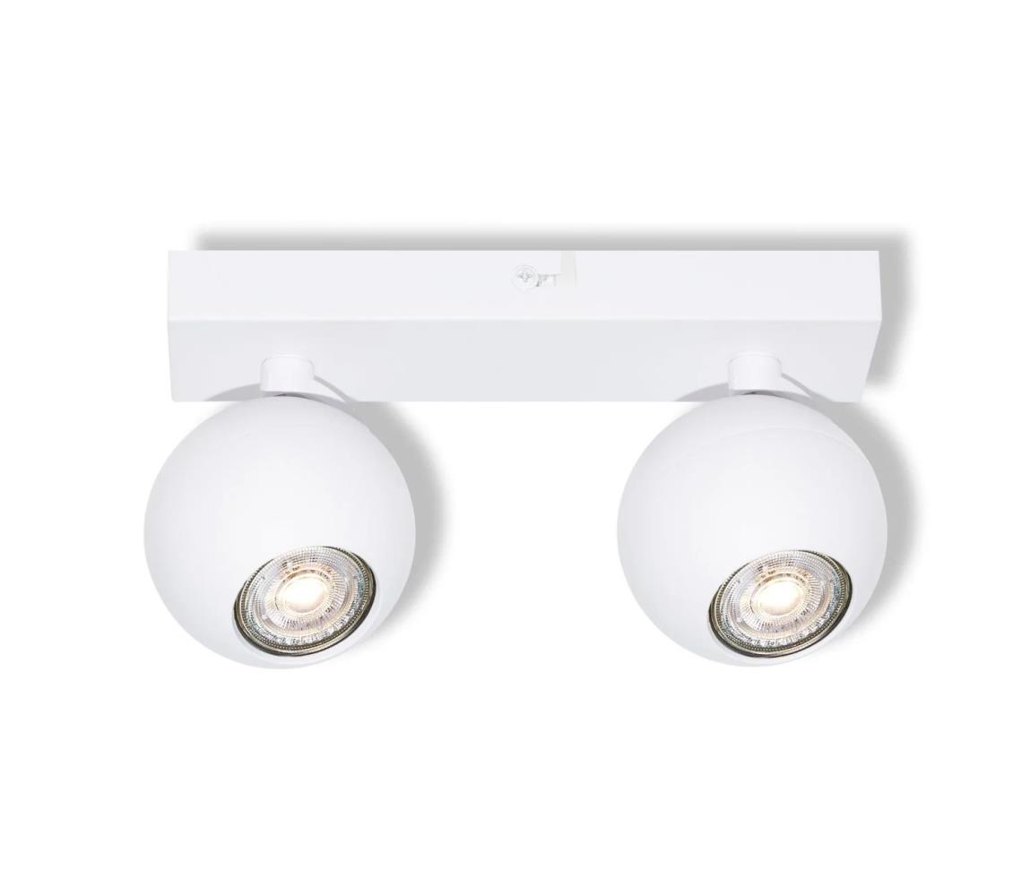 Osram - Bodové svietidlo SPOT SPHERAL 2xGU10/6W/230V biele 4099854588587