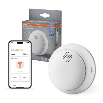 Osram - Detektor dymu SMART+ 3V Wi-Fi 1400 mAh