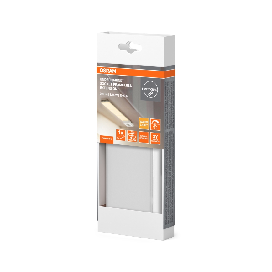 Osram - Sada na rozšírenie pre LED osvetlenie pod linku UNDERCABINET LED/3,85W/36V 3000K 8,1x17,9 cm biela